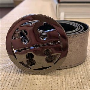Tory Burch Silver Belt